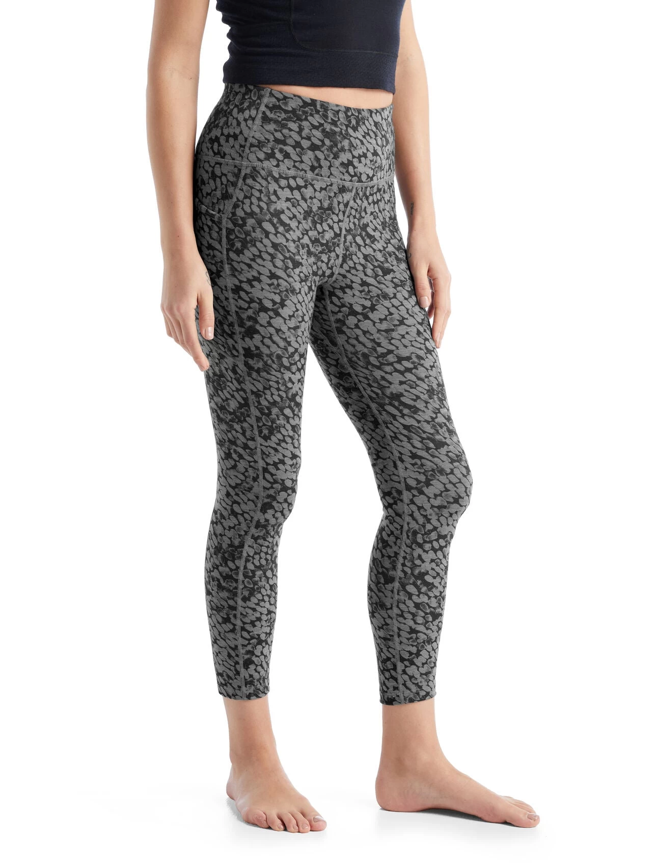 Icebreaker LEGGING FASTRAY FOREST SHADOWS