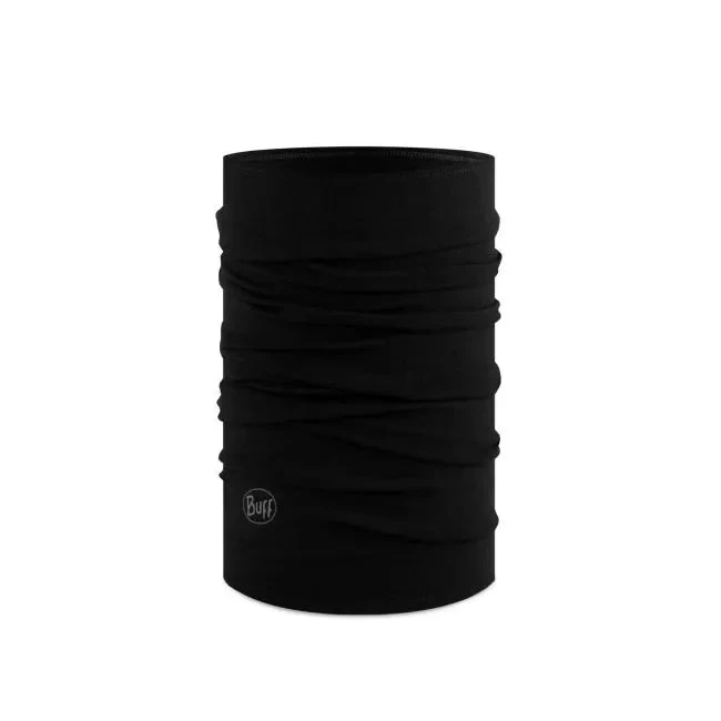 Buff COL MERINO LW SOLID BLACK