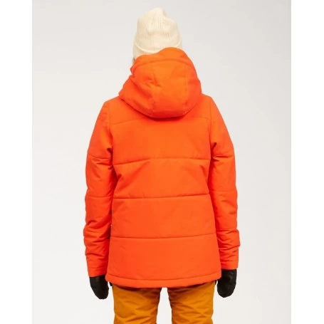 Doudoune De Ski BILLABONG Down Rider Orange Feu Femme – Image 2