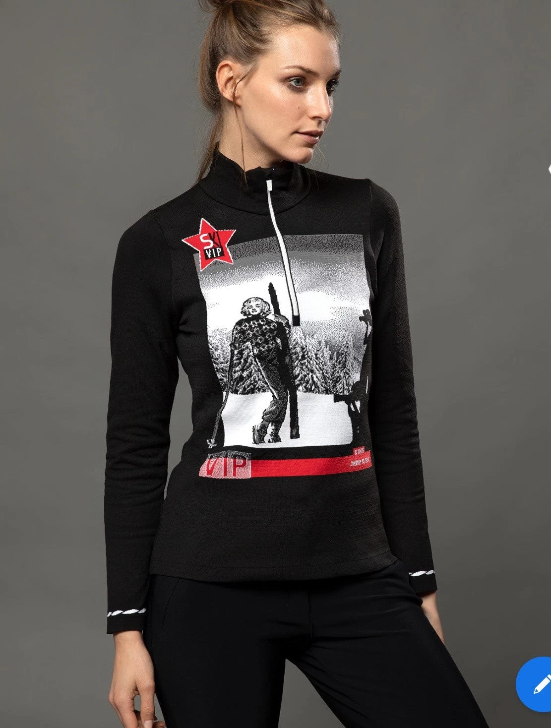 CHANDAIL LONDON 1/2 ZIP