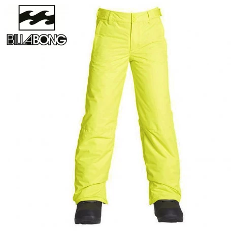 Pantalon De Ski BILLABONG Grom Jaune Junior
