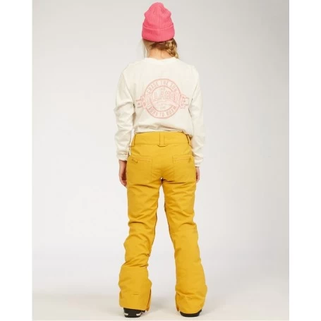 Pantalon De Ski BILLABONG Terry Jaune Femme – Image 4