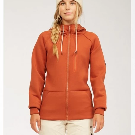 Sweat Zippé BILLABONG Freezing Fog Rouille Femme – Image 2