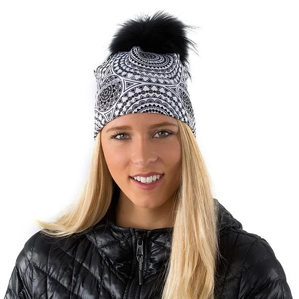TUQUE POMPON KALEIDOSCOPE – Image 2